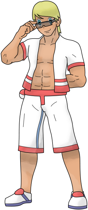 Gym Leader Fontaine - Standing (304x700)