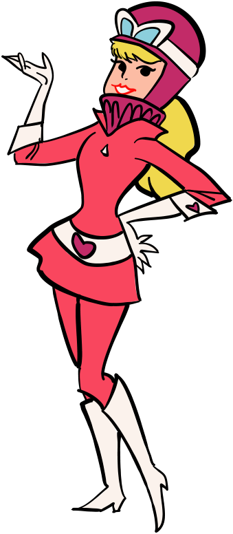 Penelope Pitstop - Top Ten Tv Cartoon Characters (339x776)