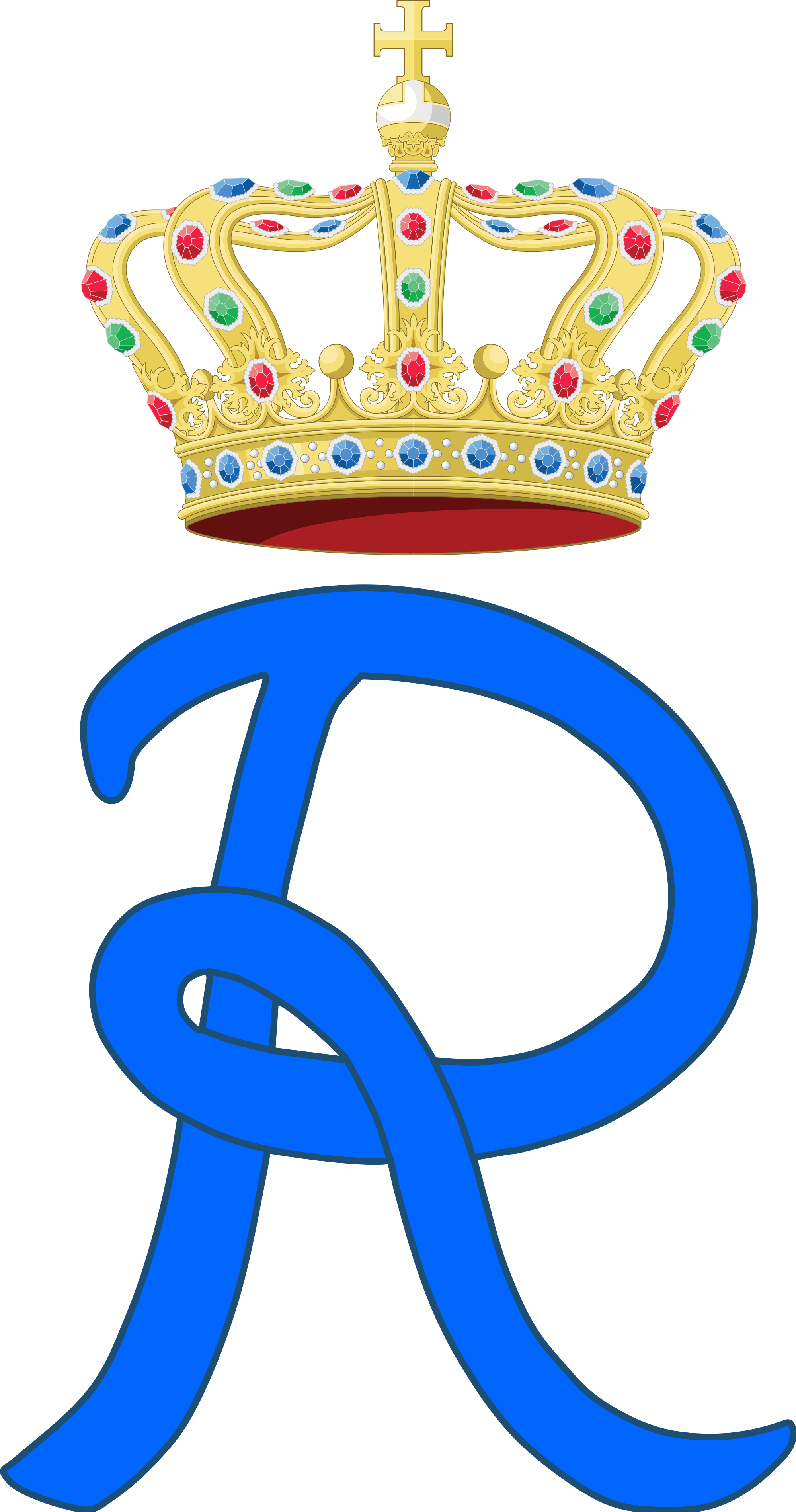Open - Royal Monogram R (2000x3798)