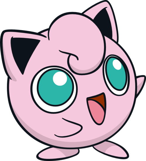 Round Character - Pokemon Jigglypuff (813x900)