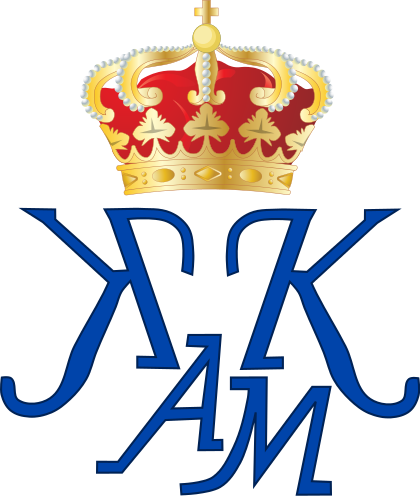 Dual Cypher Of King Constantine Ii And Queen Anne-marie - Royalty (420x496)