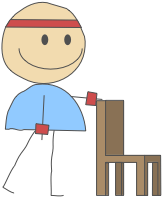 Single Leg Stance - Cartoon (712x198)