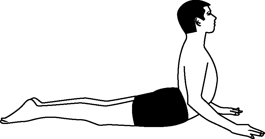 O Please Avoid This Posture In Case Of Severe Back - Bhujangasana Clipart (861x454)