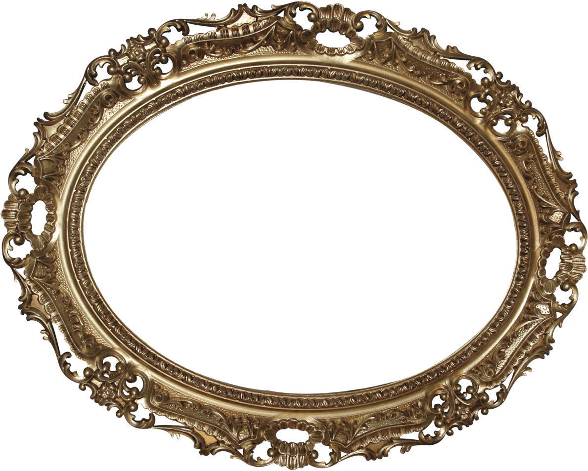 Picture Frames Magic Mirror Clip Art - Cadre Photo Rond Png (1280x1055)