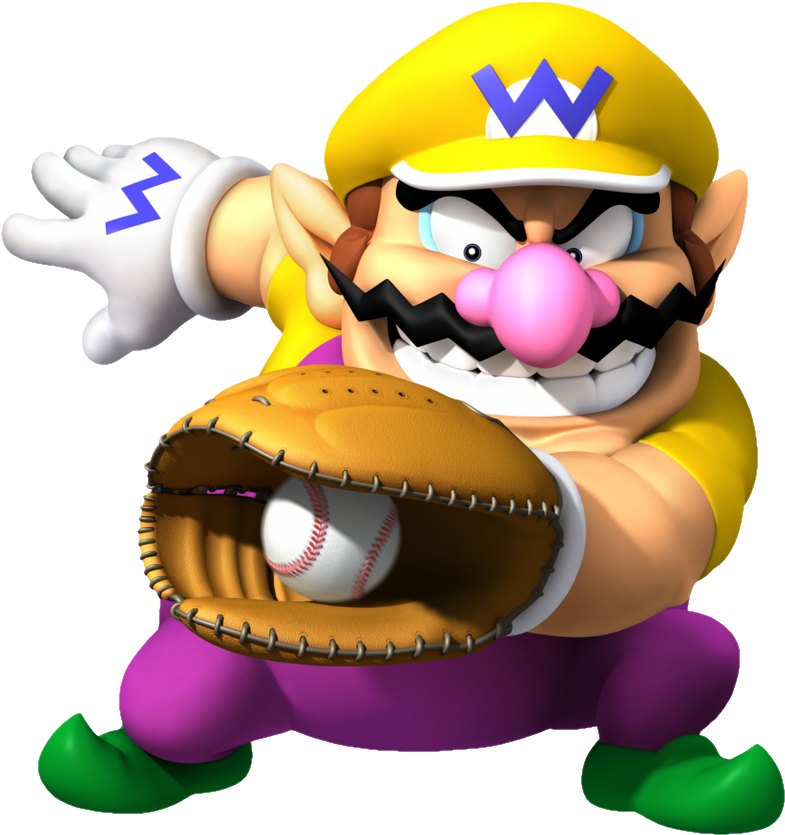 Wario Mario Super Sluggers - Mario Super Sluggers Wario (1024x1024)