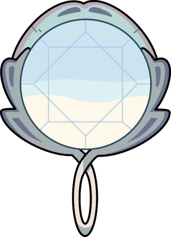The Mirror - Steven Universe Lapis Mirror (2218x3069)