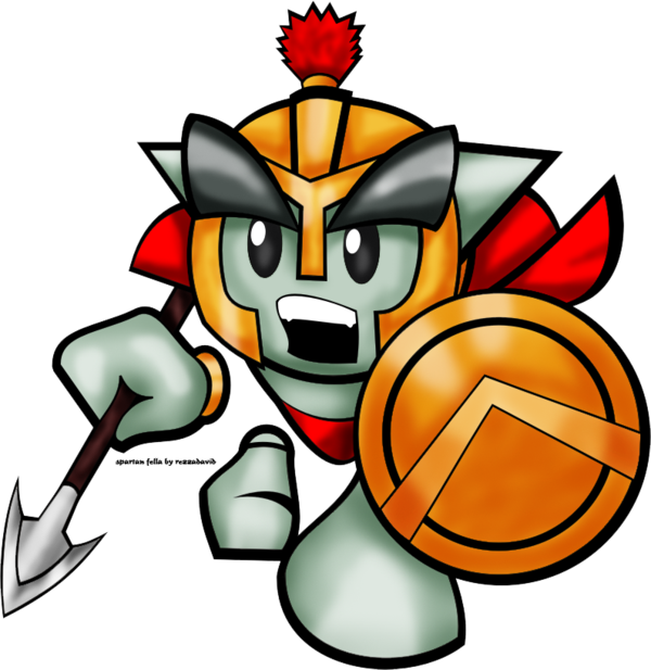 Spartan Fella By Rezzavandavid - Spartan Fella By Rezzavandavid (600x617)