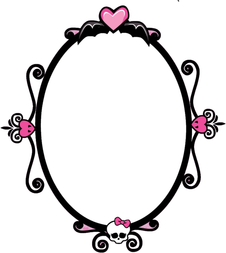 Png Monster High Mirror By Emmaedits - Monster High Png (863x926)