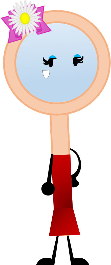 Hand Mirror By Dawnobjectfan - Melody Star Object Show (470x1052)