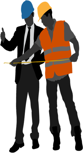 Image - Construction Worker Vector Png (290x555)