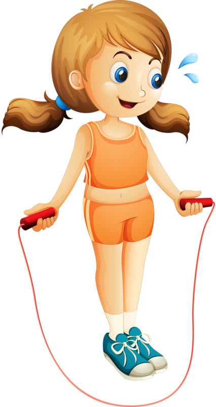 Sport Girl Cliparts - Sport Girl Clipart (426x800)