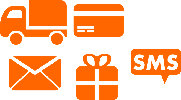 Commerce Credit Delivery Gift Mail Shipmen - Parcel Icon (613x340)