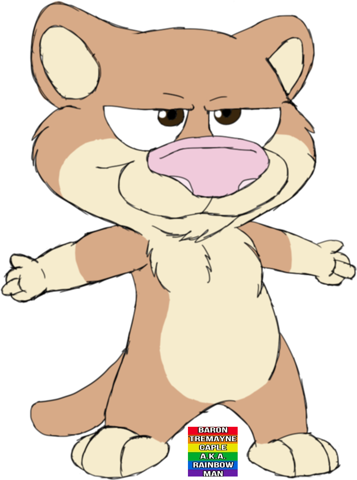Mountain Lion Clipart Cartoon - Mountain Lion Cartoon (760x1020)