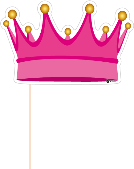 Blue Flower Crown Png For Kids - Crown For Photo Booth (600x600)