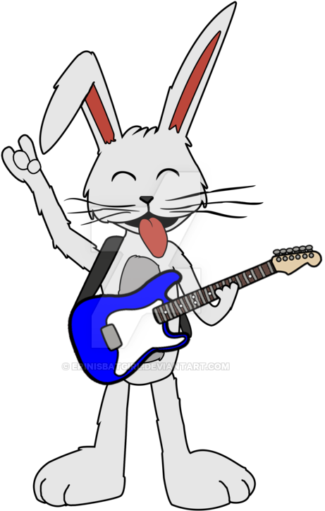 Rodney The Rockin' Rabbit By Erinisbatgirl - Cartoon (600x750)