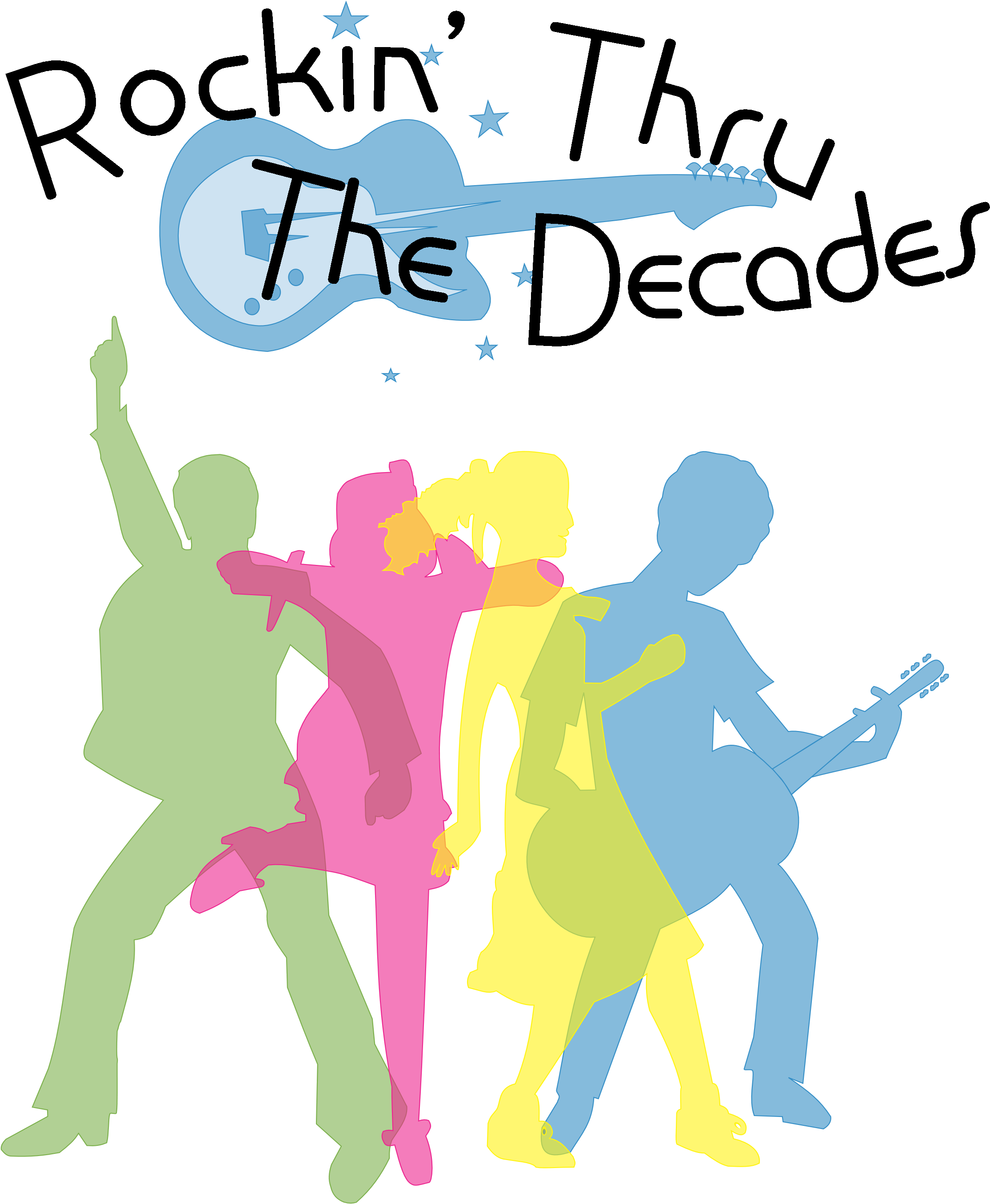 Rockin' Thru The Decades - Rockin Thru The Decades (2325x2850)