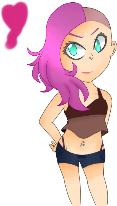 Rockin The Mohawk By Solimavi - Cartoon (720x960)