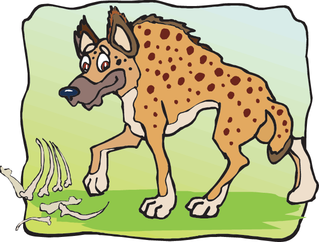 Predator Clipart Animal - Prey Predator Clipary (635x482)