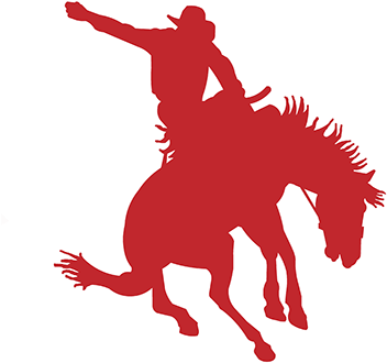 Bareback Riding - Rodeo Clipart (398x344)