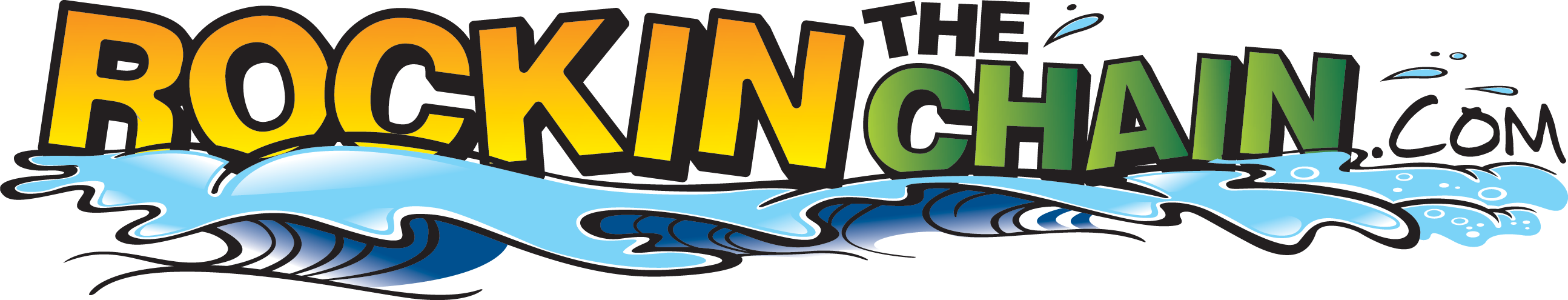 Rockin The Chain - Guitar String (2589x495)