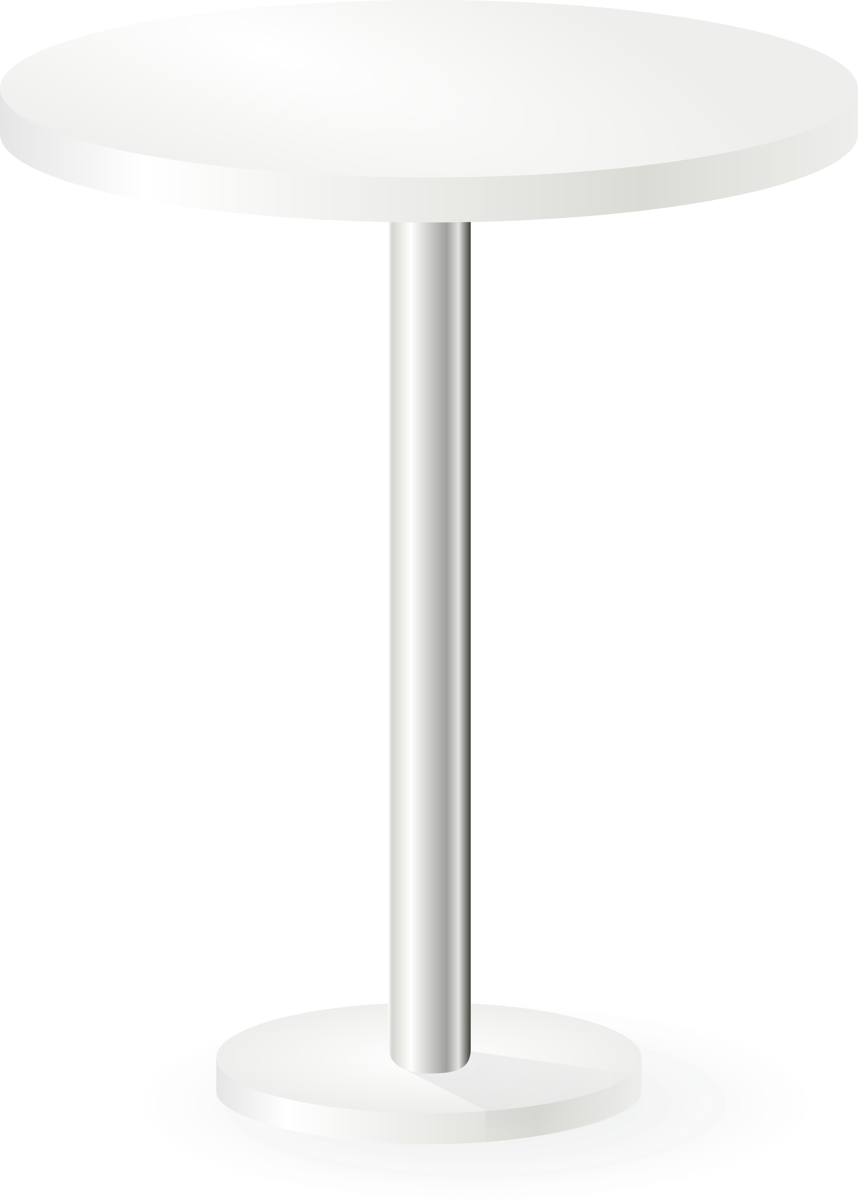 Big Image - White Table Png Hd (1710x2400)