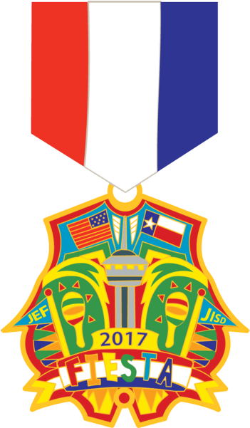 Each Year Judson Isd Partners With The United Way Campaign - Fiesta Medals Judson Isd (585x600)