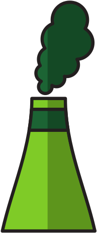 Factory Plant Icon - Factory (550x550)