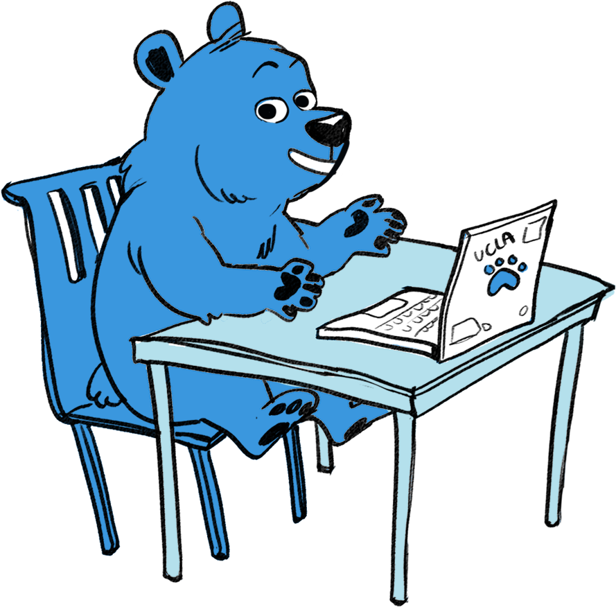 Bruinwalk Is An Entirely Daily Bruin-run Service Brought - Cartoon (1000x1200)