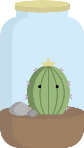 Succulent Plant Icons I Did For A School Project - Succalant Icons (800x800)
