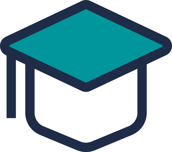 Hard Math Cafe - Square Academic Cap (700x621)