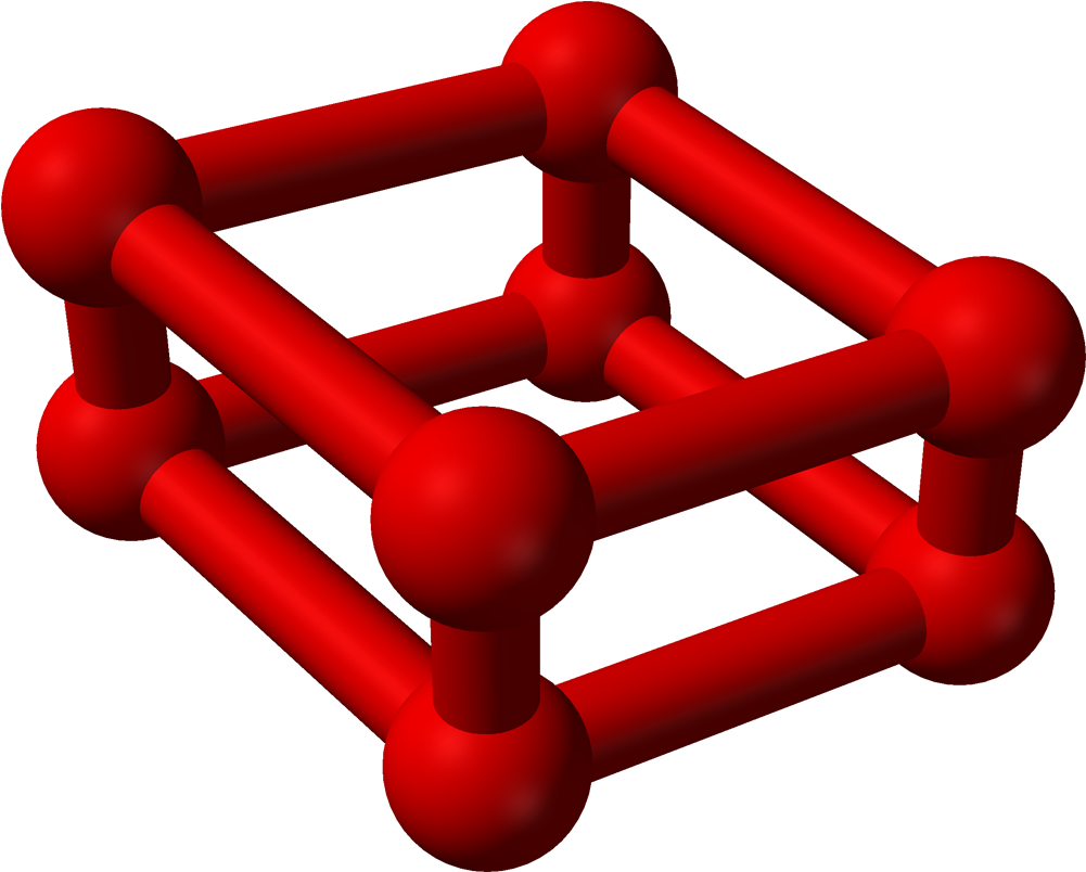 Solid Oxygen Colors Include Red - O8 Molecule (1100x903)