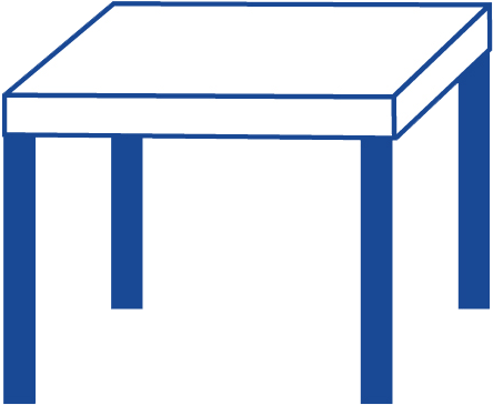 Furniture - Desenho De Mesa Para Colorir (500x500)