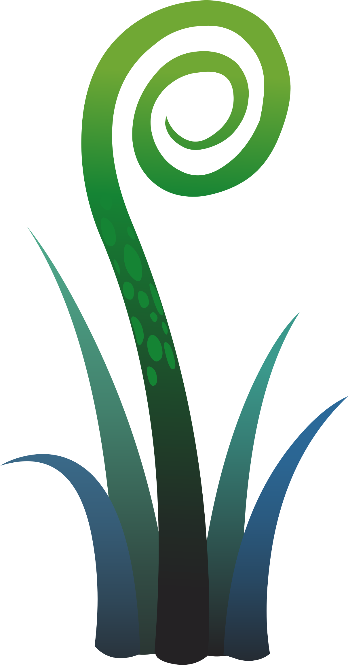 This Free Icons Png Design Of Ilmenskie Plant Fern - Vector Graphics (1208x2400)