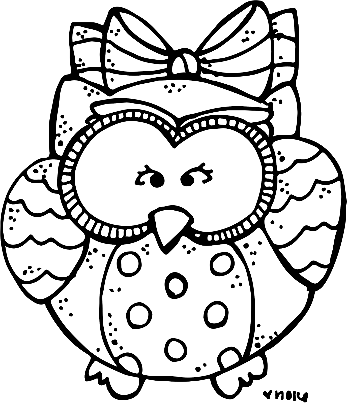 I Have Some Freebies For You As Well, - Melonheadz Clipart Black And White (1376x1600)