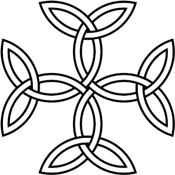A Carolingian Cross - Family Love Celtic Symbols (360x360)