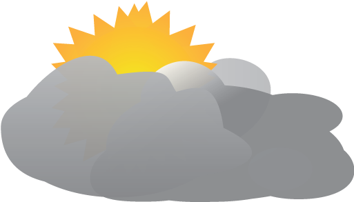 Weather For Tuesday From 3am - Mostly Cloudy Weather Icon (512x512)