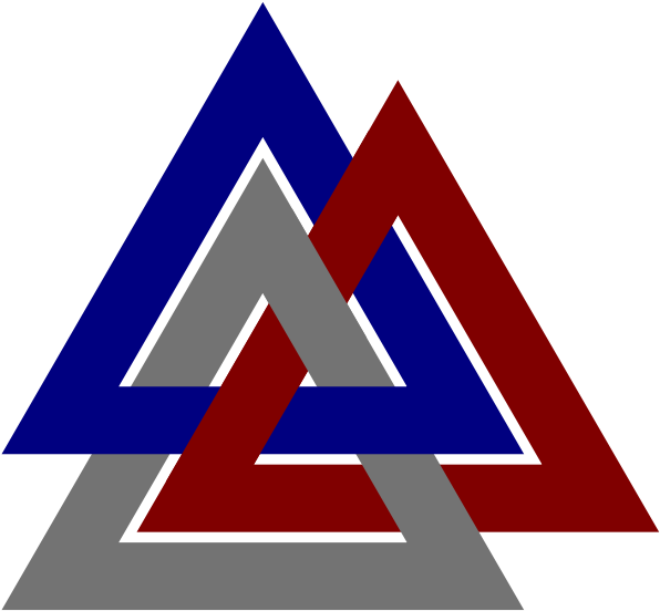 Tricursal - Valknut Symbol (648x599)