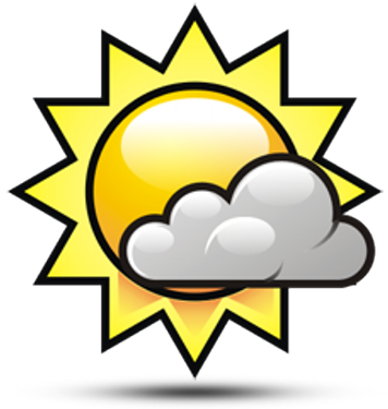 Bergen Weather - Partly Sunny (400x400)