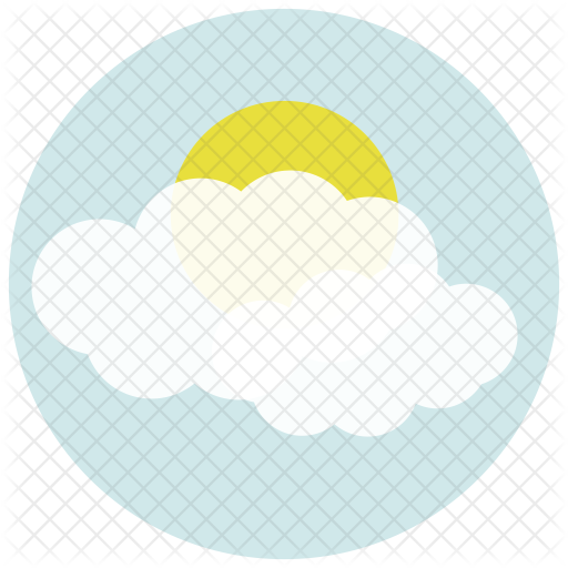 Partly Cloudy Icon - Sushi (512x512)