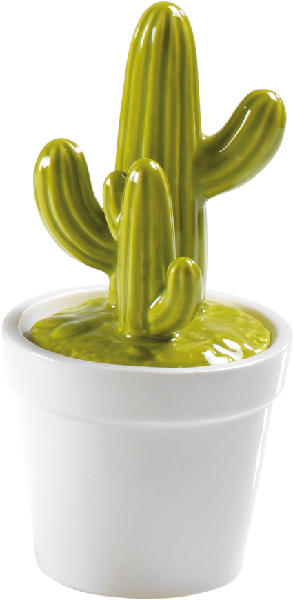Vasetto Cactus Con Coperchio In Ceramica - Ceramic (1400x1400)
