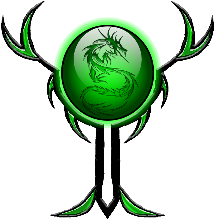 Adimarchus' Dragon Crest Done By Professor-adimarchus - Green Dragon Crest (722x800)