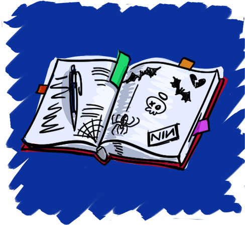 Goth Drawing - Drawing (500x500)