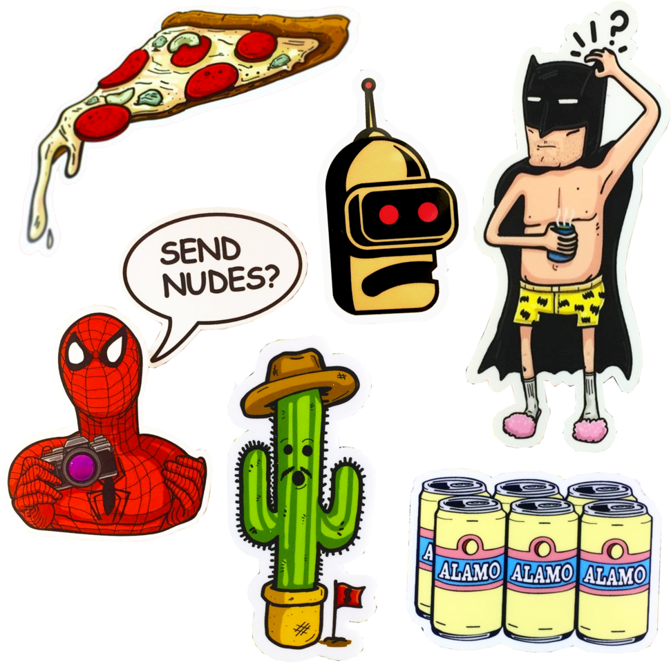 Sad Hobby Sticker Pack - Sticker (1024x1024)