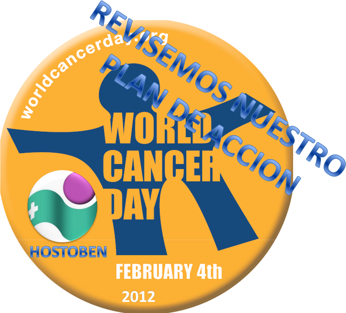 Hostoben Sigue Sus Actividades Conmemorativas Para - World Cancer Day 2011 (1292x1173)