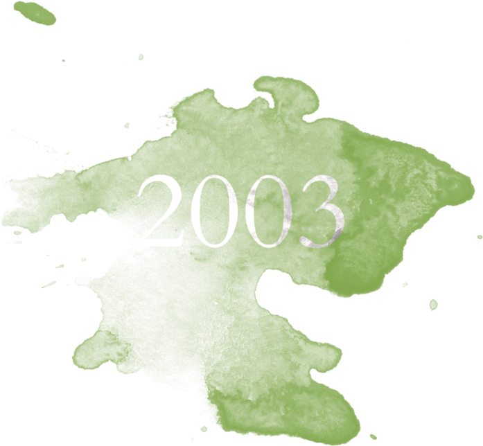 In 2004, Shari Met Tami Resch, A Fellow Veteran Church - Watercolor Splatter (1000x1000)