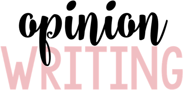 Now Let's Talk Opinion Writing I Will Discuss First - Opinion Writing Clip Art (612x321)