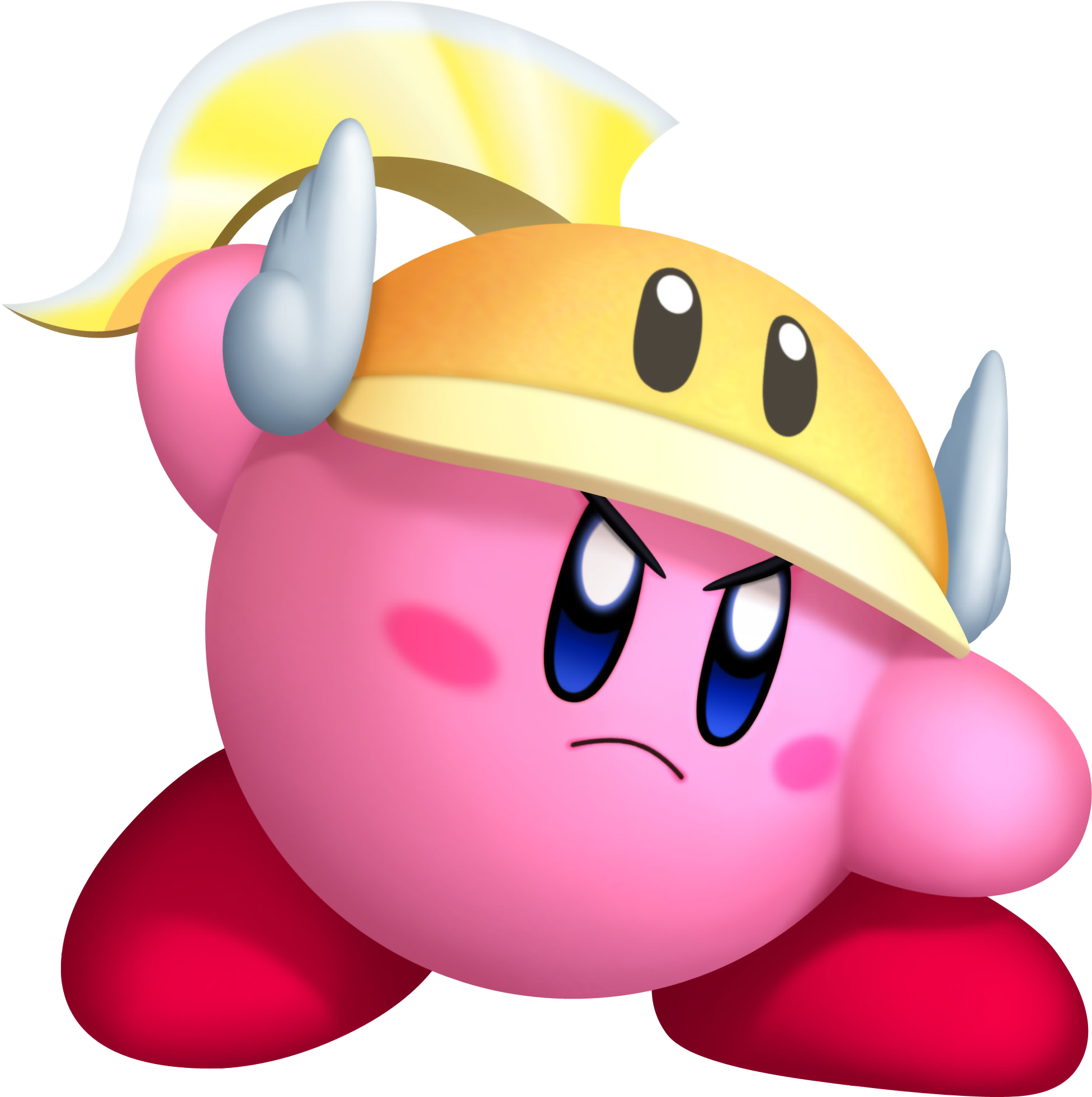 Cutter Kirby, In My Opinion, Is The Best Copy Ability - Kirby Triple Deluxe Cutter (2045x2093)