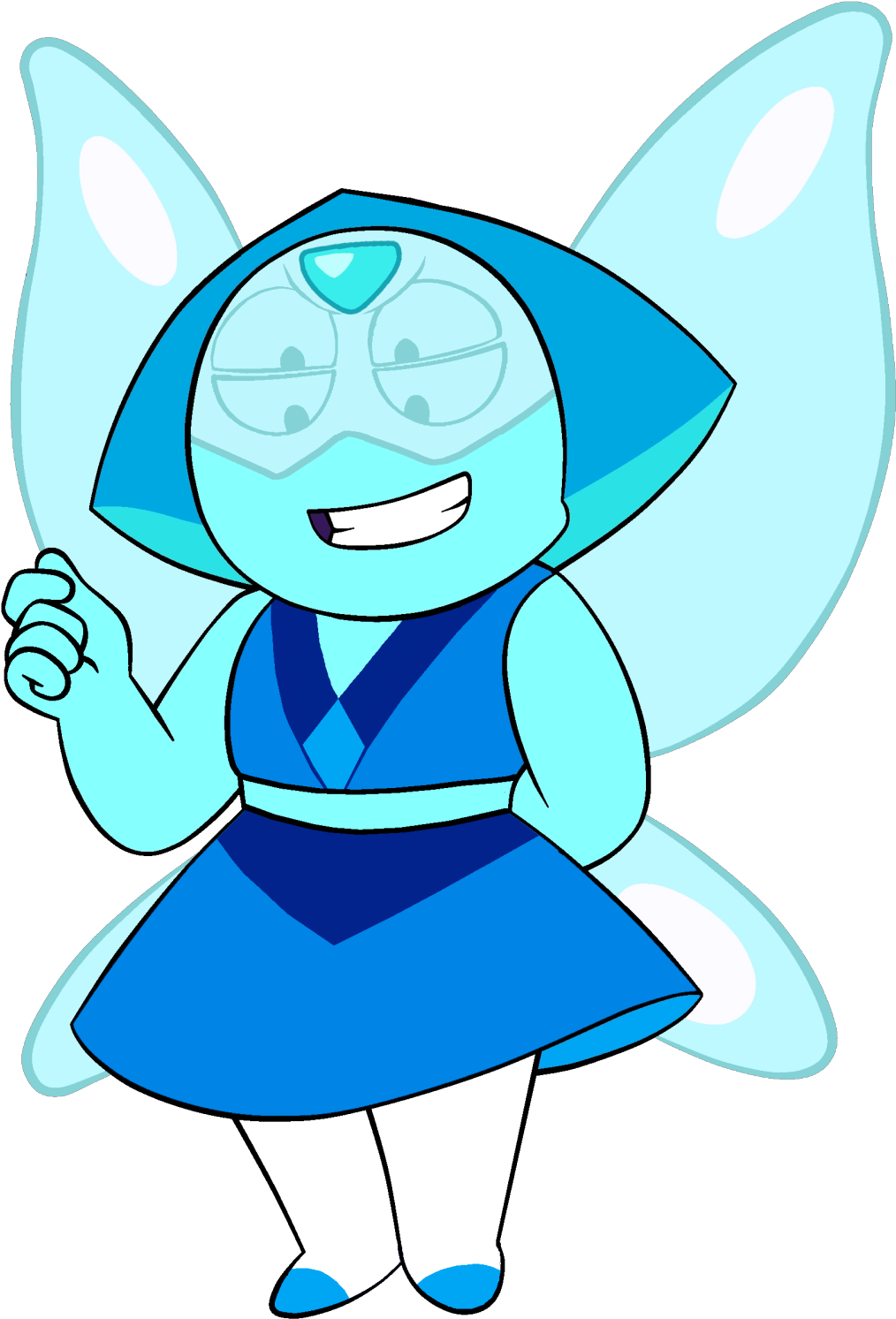 Image - Aquamarine Steven Universe Png (1280x1553)