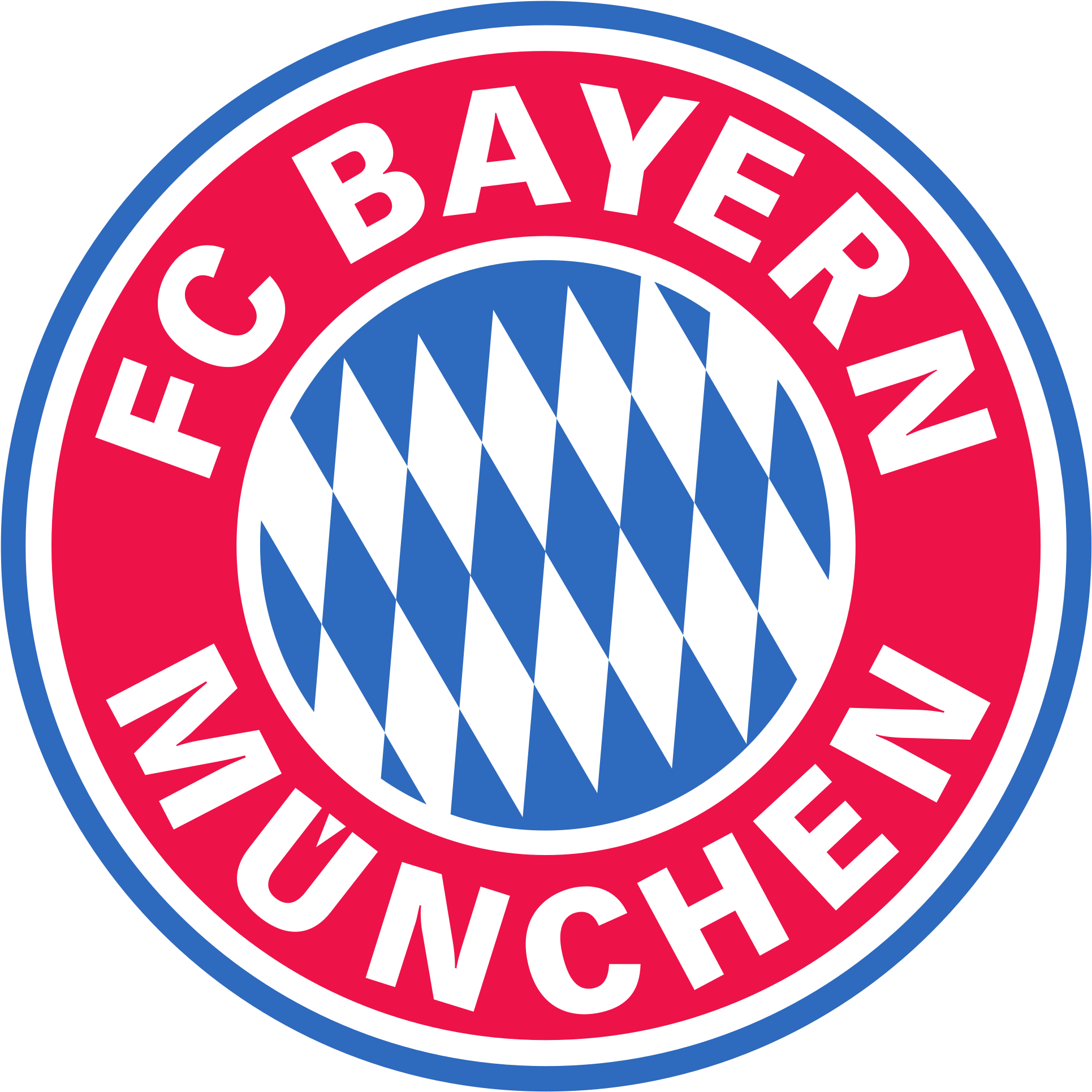 Faszinierend Oben Ohne Bar München File Logo Fc Bayern - Bayern Munich Logo Png (2000x2000)