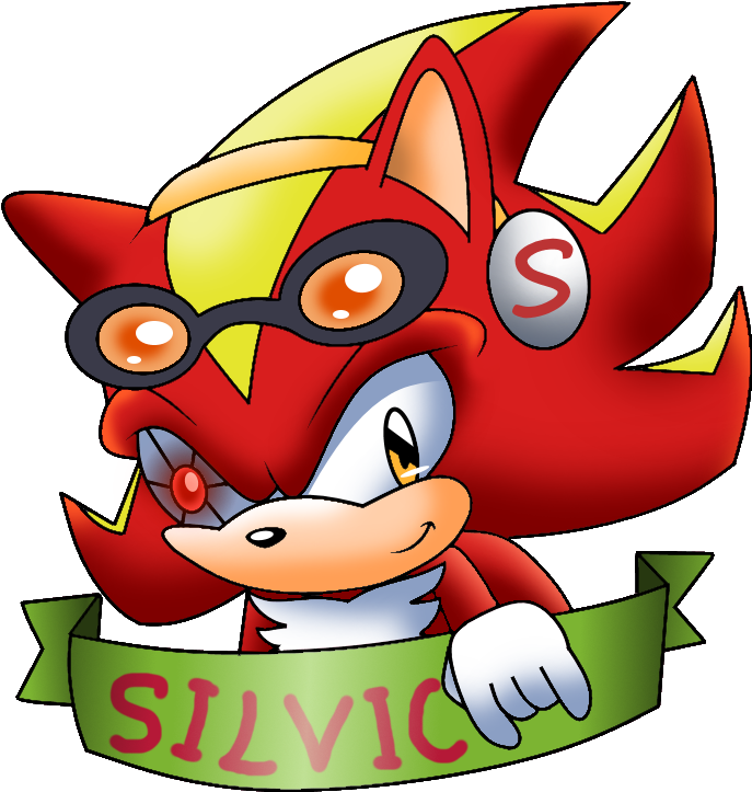 Silvic The Hedgehog - Cartoon (722x722)